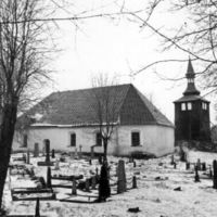 SLM M024219 - Trosa stads kyrka 1943