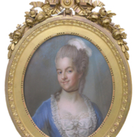 SLM 5795 - Pastell, Hedvig Ulrika Dohna f. de Geer (1752-1813), av Gustaf Lundberg, 1780-tal