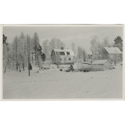 SLM P2022-0641 - Bostadshus i vinterlandskap, västra Södermanland