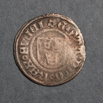 SLM 16823 - Mynt, 1 örtug silvermynt typ III 1530, Gustav Vasa