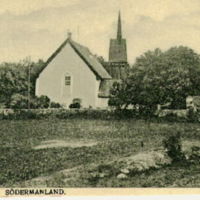 SLM M016190 - Vrena kyrka omkring 1904-1906