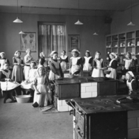 SLM P08-134 - Benninge lanthushållsskola år 1924