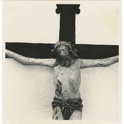 SLM A18-384 - Krucifix i Bärbo kyrka 1969