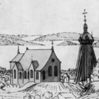 SLM R163-84-4 - Trosa stads kyrka på 1660-talet