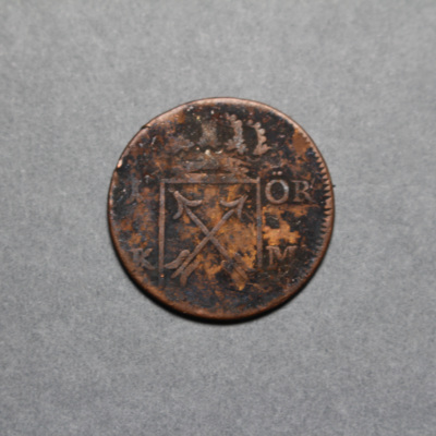 SLM 16899 - Mynt, 1 öre kopparmynt 1724, Fredrik I