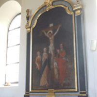 SLM D11-638 - Tystberga altaruppsats efter konservering.