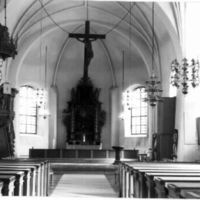 SLM M026109 - Interiör, Fors kyrka, före 1972