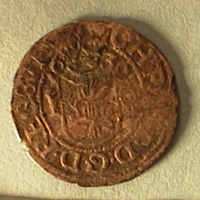 SLM 16050 - Mynt, 1 öre silvermynt 1636, Kristina