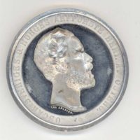 SLM 5808 16 - Medalj utgiven i samband med industriutställningen i Stockholm 1866