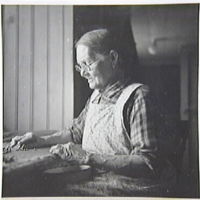 SLM M001217 - Johanna Lundström född Ersson (1864-1957), Västra Vingåker
