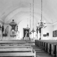 SLM M020125 - Altargång och predikstol, Österåker kyrka