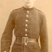 SLM M031723 - David Högberg (1861-1938) som militär