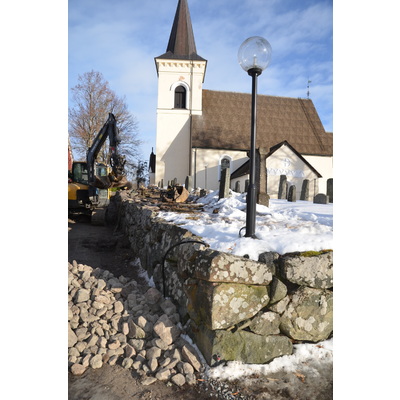 SLM D2013-878 - Tuna kyrka, renovering av mur