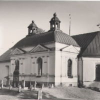 SLM M009313 - Husby-Oppunda kyrka år 1959