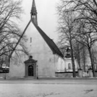 SLM POR52-1981-2 - Alla Helgona kyrka, foto 1952.