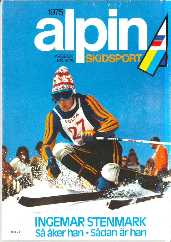 Tidningen Alpin Skidsport 1975