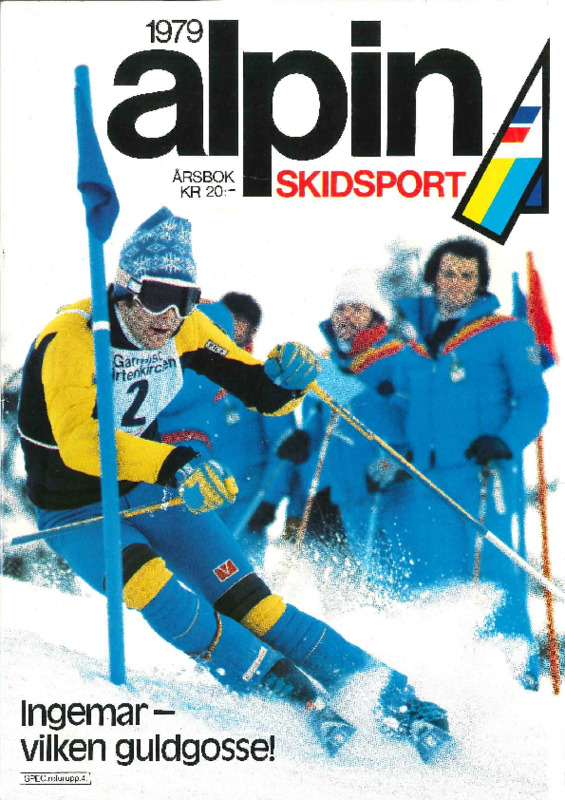 Tidningen Alpin Skidsport 1979