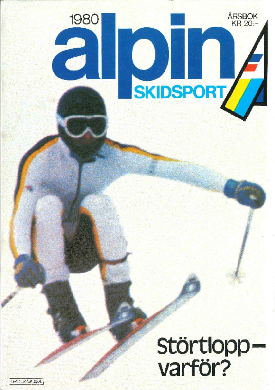Tidningen Alpin Skidsport 1980