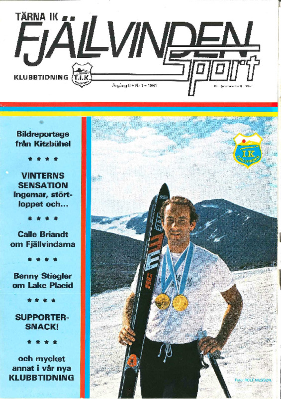 Tärna IK Fjällvinden Sport 1981