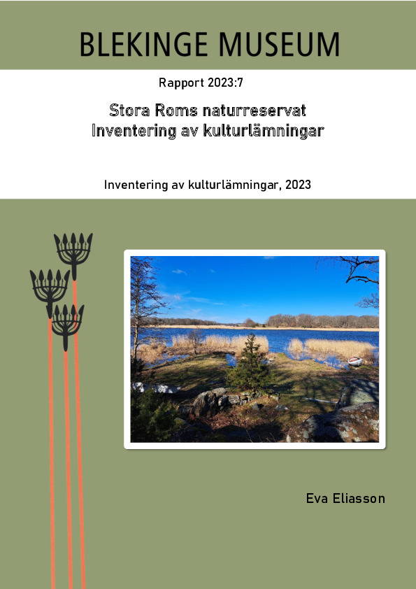 2023 -7 Stora Roms naturreservat. Inventering av kulturlämningar.pdf