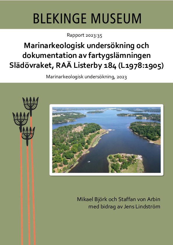 2023-35 Marinarkeologisk undersökning och dokumentation av fartygslämningen Slädövraket.pdf