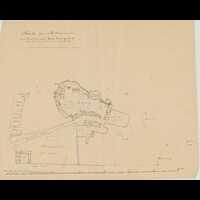RK3  Karta öfver Pottholmen med Carlskrona stads Fattigvård efter Stadsingeniörens teckning ritad 1860 af G.J. Tillstånd gott, brott.jpg
