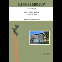 2022:38 - Villa i södra Blekan - byte av fasad