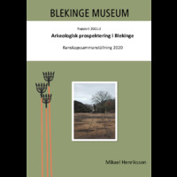 2021:3 - Arkeologisk prospektering i Blekinge