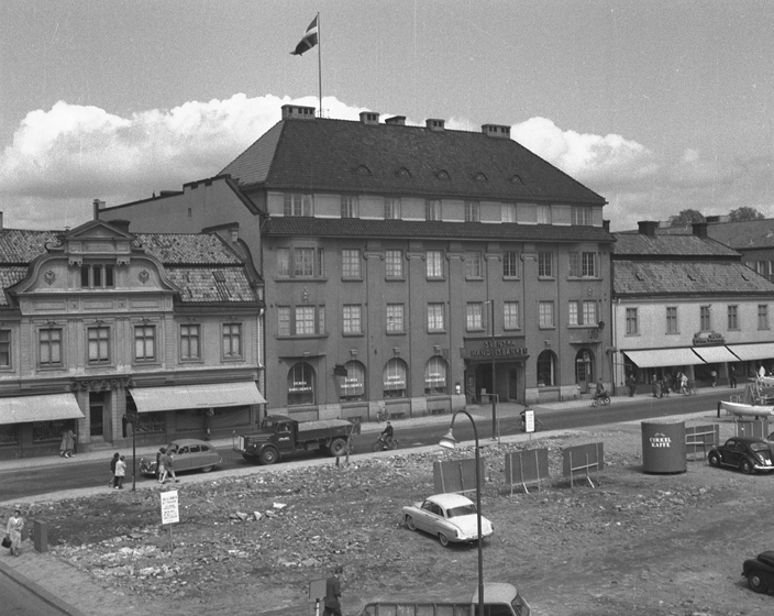 Domustomten klar för bygget Västra Storgatan. F...