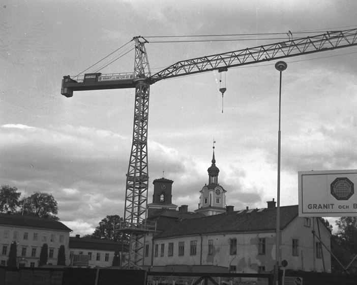 Stadshusbygget Fototid: 1966-1967.