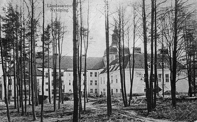 Länslasarettet, Nyköping. Fototid: 1914-1921.