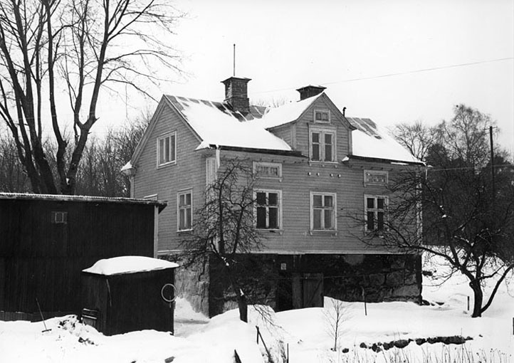 Åkersberg, exteriör.  Fototid: 1966.