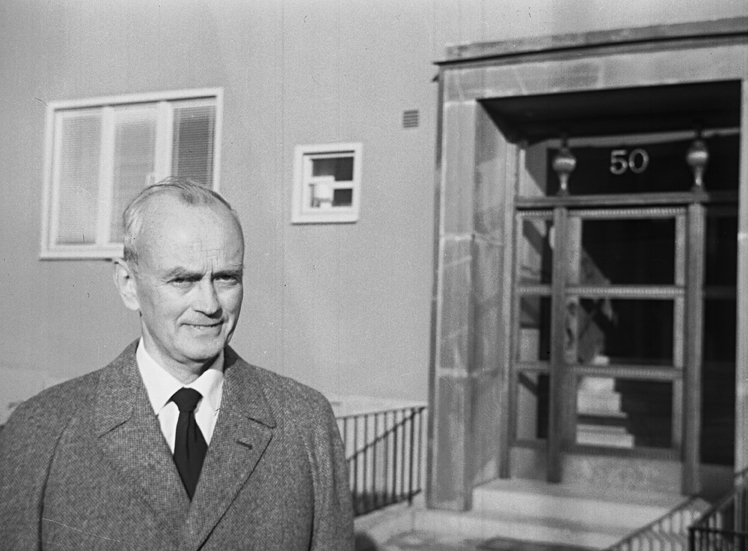 Thorsten Nilsson, Bankkassör. Fototid: 1965.