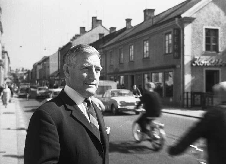 Evert Wärn, Köpman. Fototid: 1965.