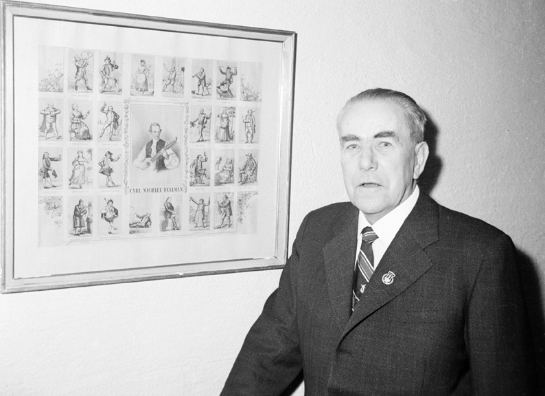 Axel Johansson. Fototid: 1959.