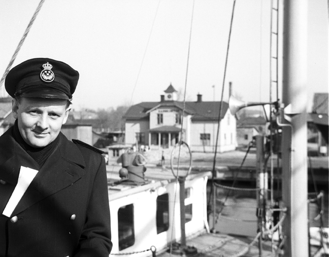 Björnsäter, Tulltjänsteman. Fototid: 1959.