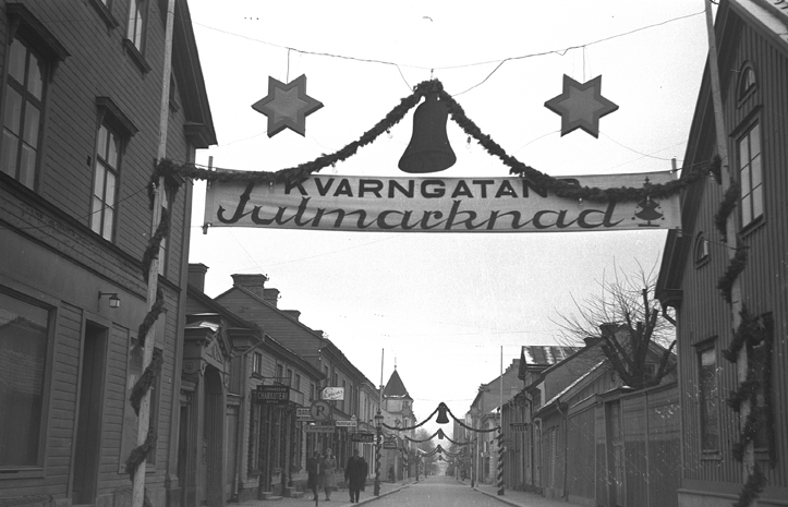 Västra Kvarngatan från Slottsgatan mot Västra T...