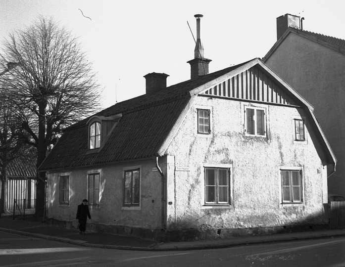 Skjutsaregatan - Tullportsgatan. Fototid: 1950.