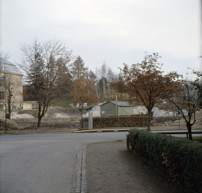 Ringvägen (Sporthall). Fototid: 1958.