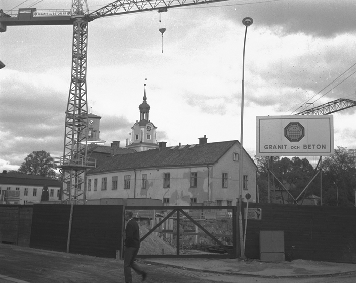 Stadshusbygget. Fototid: 1966-1967.