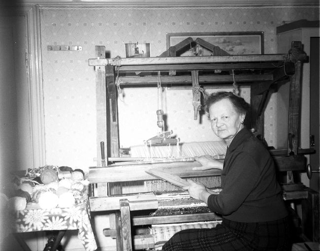 Hilda Björklund. Fototid: 1962.