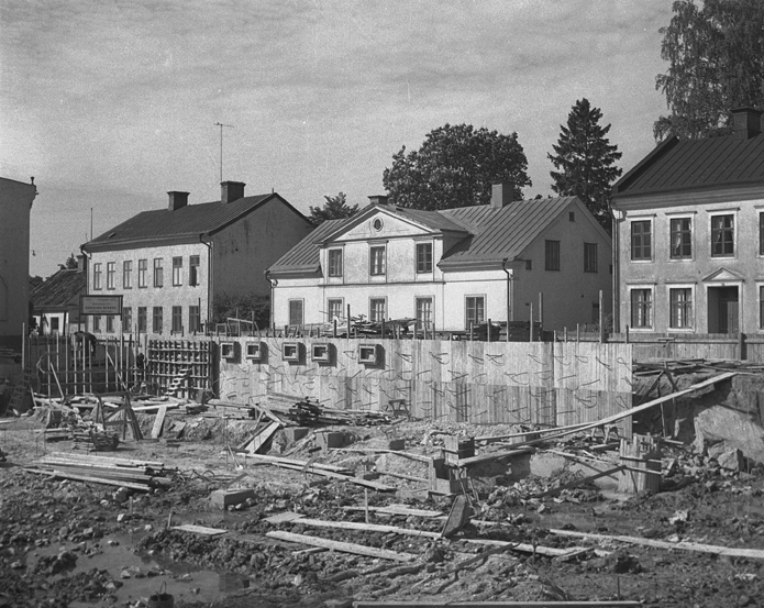 Bagaregatan, Nybygge. Fototid: 1963.