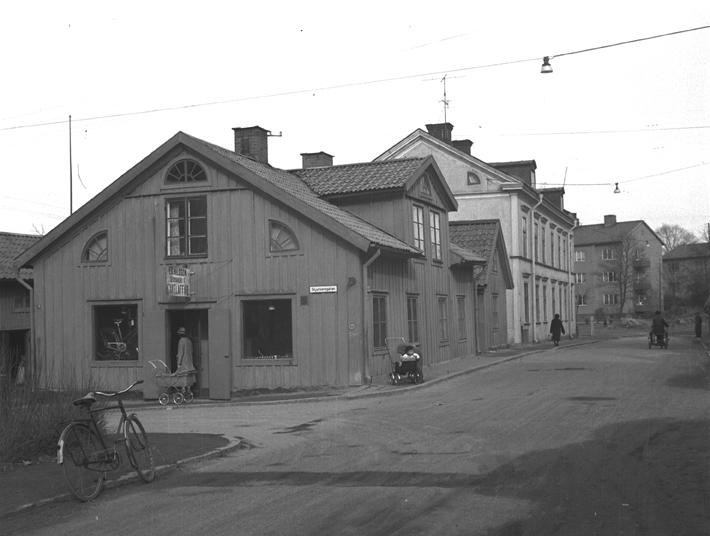 Skjutsaregatan - Östra Kvarngatan, Skomakar-Nis...