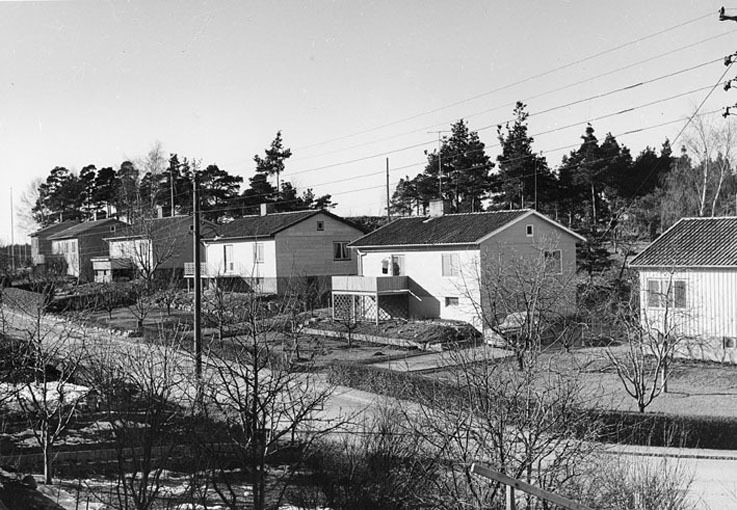 Egna hem vid Malmvägen, Brandkärr. Fototid: 193...