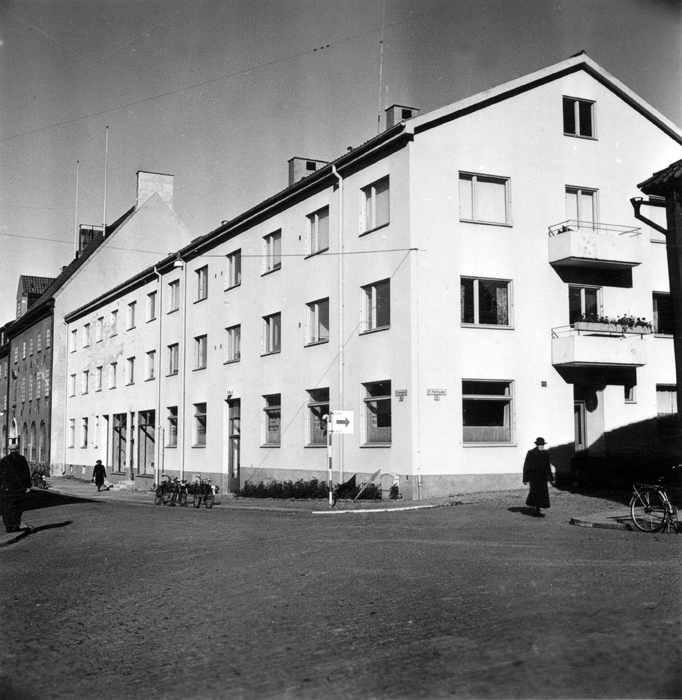 Huset intill Folkets hus, Östra Kyrkogatan, Nyk...