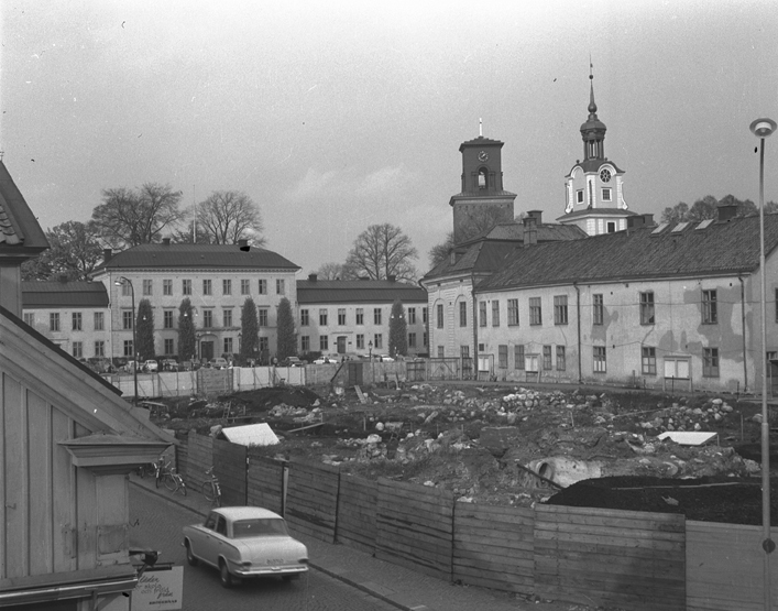 Stadshustomten. Fototid: 1966.