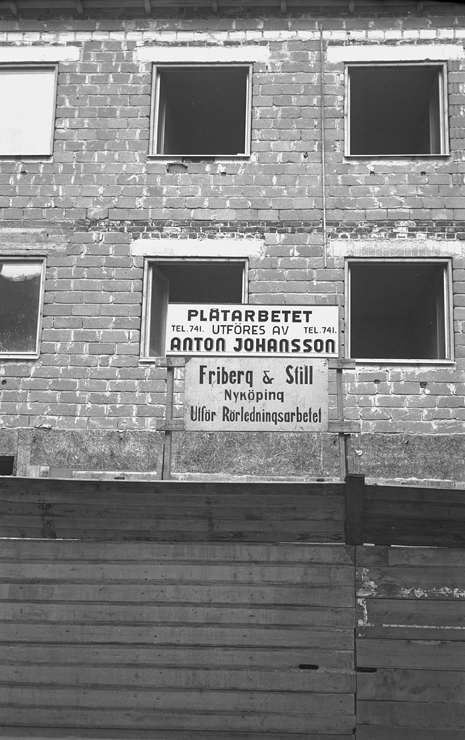 Östra Storgatan 27, Nybygge. Fototid: 1947.