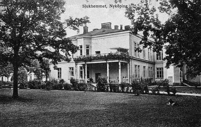 Sjukhemmet, Nyköping. Fototid: 1923-1941.