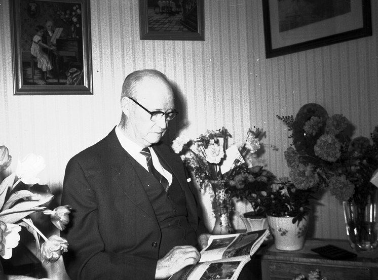 Bengt Skånberg, Överbanmästare. Fototid: 1963.