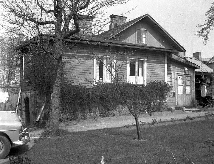 Gammalt hus. Östra Kyrkogatan. 